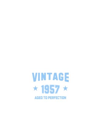 Vintage - 1957 model roșu pe tricou