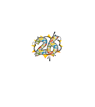 Birthday Comic Number 26 model verde pe tricou