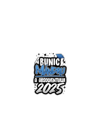Bunic MÂNDRU a absolventului model alb pe tricou