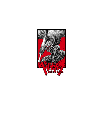 Berserk Guts model negru pe tricou