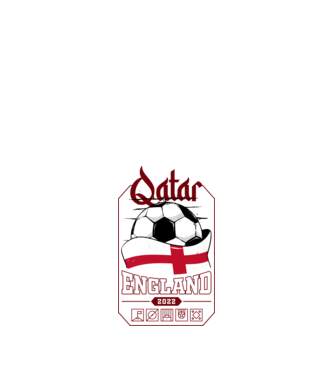 Qatar teams England model negru pe tricou