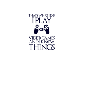 Gaming of Thrones model alb pe tricou