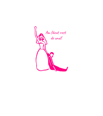 Am făcut rost de unul model dusty pink pe tricou