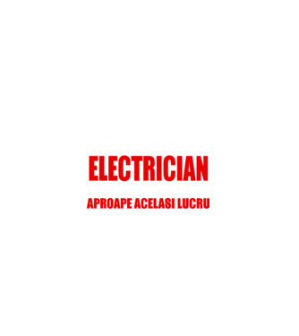 Poate că nu sunt un supererou, dar sunt ELECTRICIAN, ceea ce este aproape același lucru model negru pe tricou