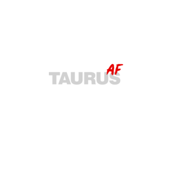 TAURUS as fuck model negru pe tricou