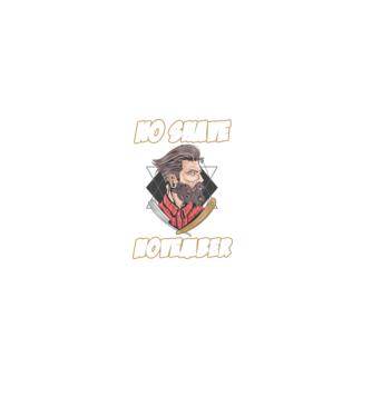 No shave November model negru pe tricou