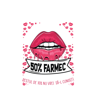 Sunt născută în mai - 50% farmec - 40% nebunii și umor - Restul de 10% nu vrei să-l cunoști model alb pe tricou