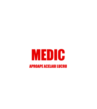 Poate că nu sunt un supererou, dar sunt MEDIC, ceea ce este aproape același lucru model negru pe tricou