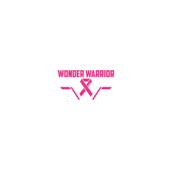 WONDER WARRIOR model negru pe tricou