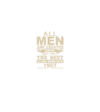 All men are created - 1957 model negru pe tricou