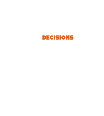 Motiv cuplu I make decisions model negru pe tricou