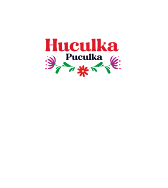 Huculka Puculka model alb pe tricou