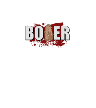 Bober Kurwa model turcoaz pe tricou