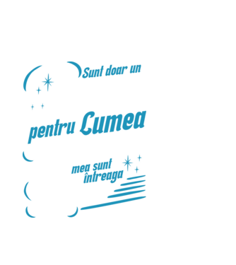 Sunt doar un bunic pentru lumea din jur, dar pentru familia mea sunt întreaga lume! model alb pe tricou