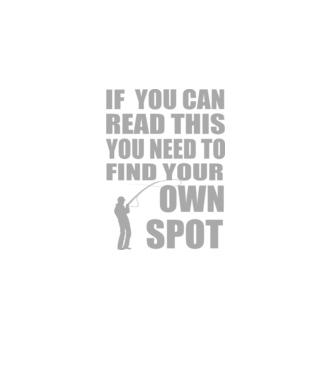 If you can read this, you need to find your own spot model negru pe tricou
