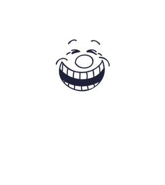 Funny Face Smiley model nisipiu pe tricou