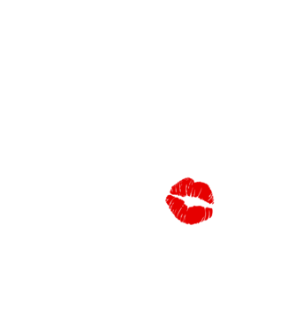 Kiss the cook model negru pe tricou