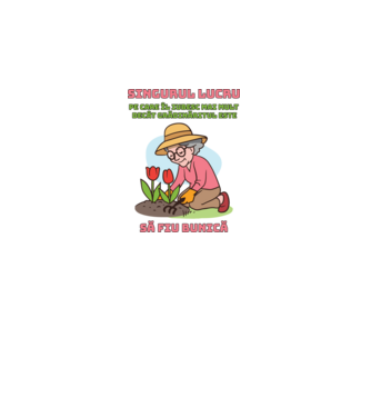 Singurul lucru model negru pe tricou