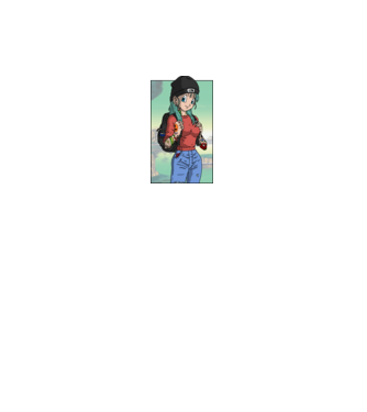 dragon ball bulma model roșu pe tricou