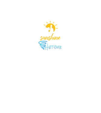 March Girls are Sunshine mixed with a little Hurricane model negru pe tricou