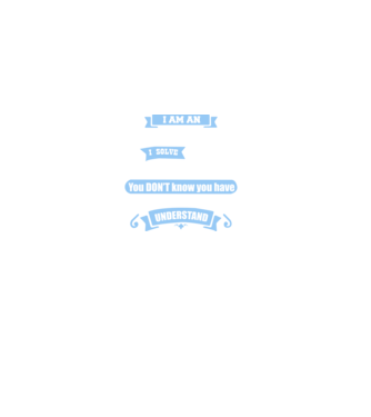I am an accountant I solve problems model negru pe tricou