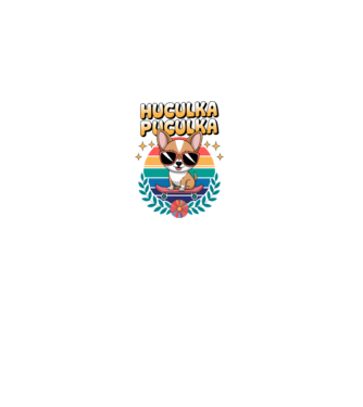 Huculka Puculka Câine 2 model nisipiu pe tricou