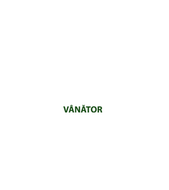 fii calm, sunt vânător model negru pe tricou