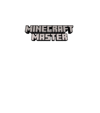 Minecraft Master model turcoaz pe tricou