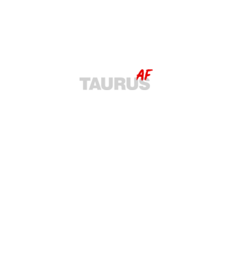TAURUS as fuck model negru pe tricou