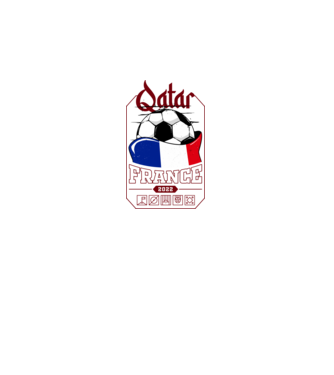 Qatar teams France model negru pe tricou