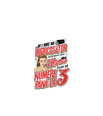 Nu e nimic mai înfricoșător decât model alb pe tricou