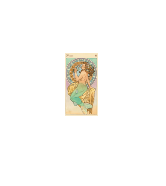 Horoscop Tarot PESTI model alb pe tricou