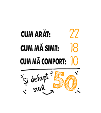 Aspect, senzație, comportament 50 Alb model alb pe tricou