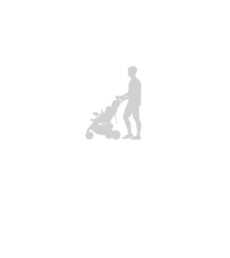 Walking dad model negru pe tricou