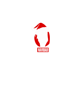 feliz navidad merry christmas money heist model albastru jeanși pe tricou