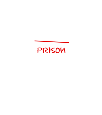 Back to prison - școală model negru pe tricou