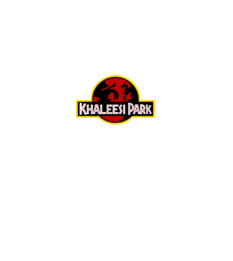 Khaleesi Park model alb pe tricou