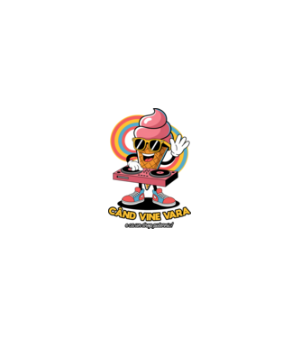 Când vine vara, e ca un drop puternic! model alb pe tricou