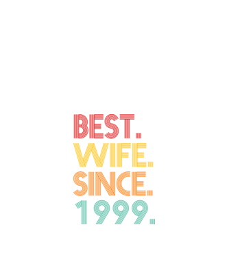 best wife since 1999 retro model negru pe tricou