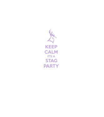 Keep calm stag party on model negru pe tricou