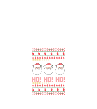 Ho-Ho-Ho model negru pe tricou