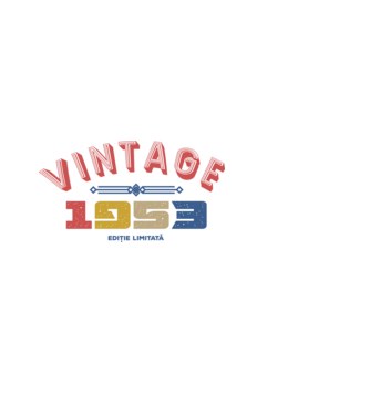 1953 Ediție limitată model alb pe tricou