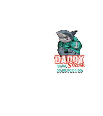 Daddy Shark do do do do model galben neon pe tricou