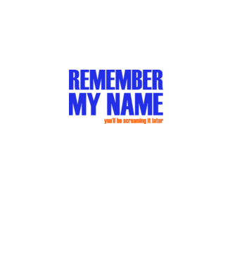 Remember My Name model alb pe tricou