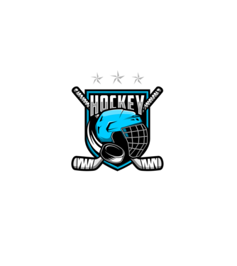 Hockey model negru pe tricou
