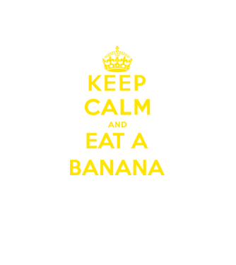 Eat banana model negru pe tricou