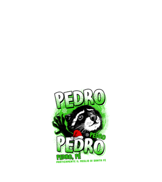 Pedro pedro christmas model alb pe tricou