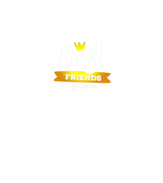 Best friends forever model albastru închis pe tricou