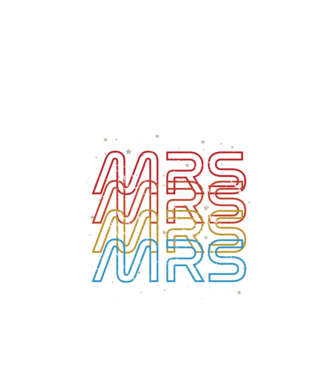 Retro vintage nasa couple mrs model negru pe tricou
