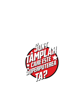 sunt tâmplar, care este superputerea ta? model negru pe tricou